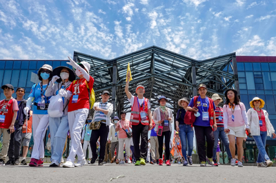 2021年“走马观花”漫步行活动成功举行 800余名市民健康出游